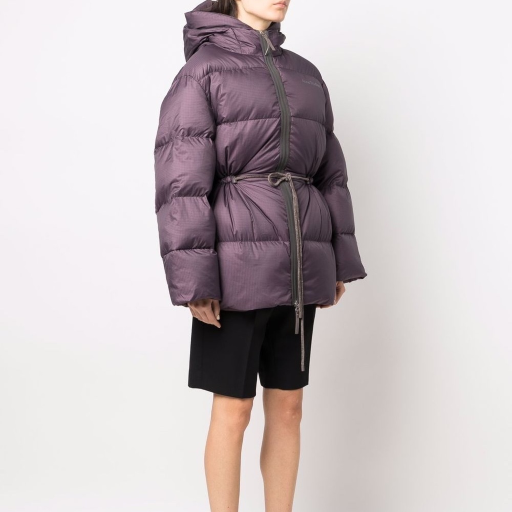 Acne Purple Puffer Jacket